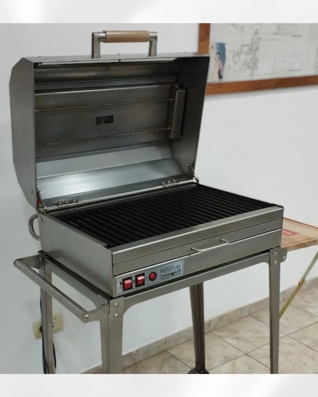 PARRILLA ELECTRICA PARRIWATT 600 Versión Acero inoxidable - Image 8