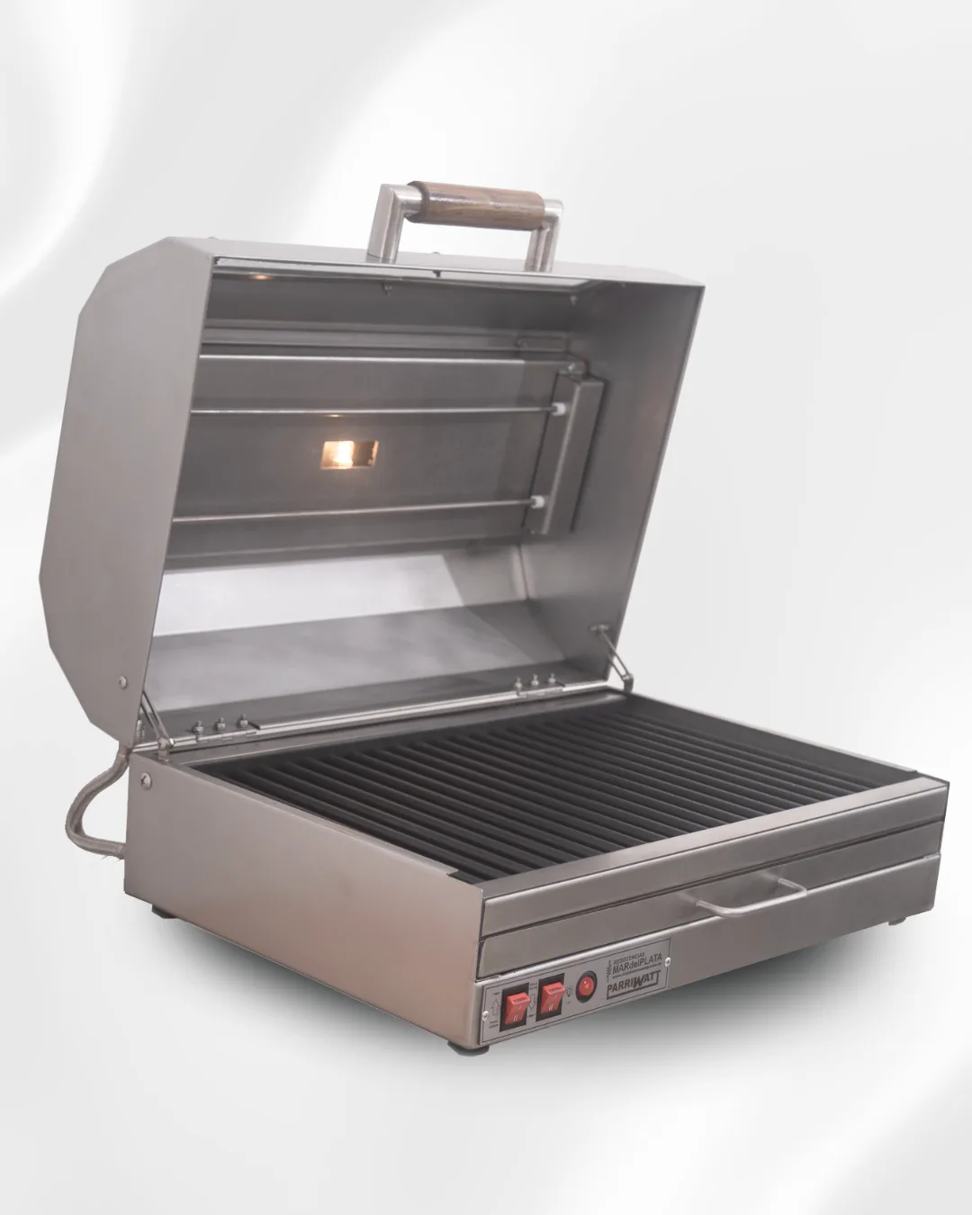 PARRILLA ELECTRICA PARRIWATT 600 Versión Acero inoxidable - Image 2