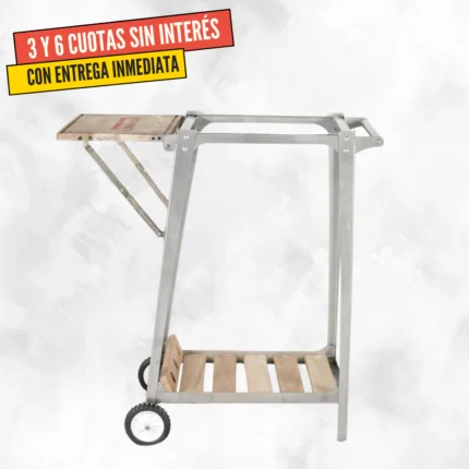 Mesa soporte Parriwatt de Acero Inoxidable para Modelo 400
