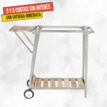 Mesa soporte Parriwatt de Acero Inoxidable para Modelo 600