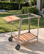 MESA SOPORTE PARRIWATT 600 – ACERO INOXIDABLE - Imagen 2