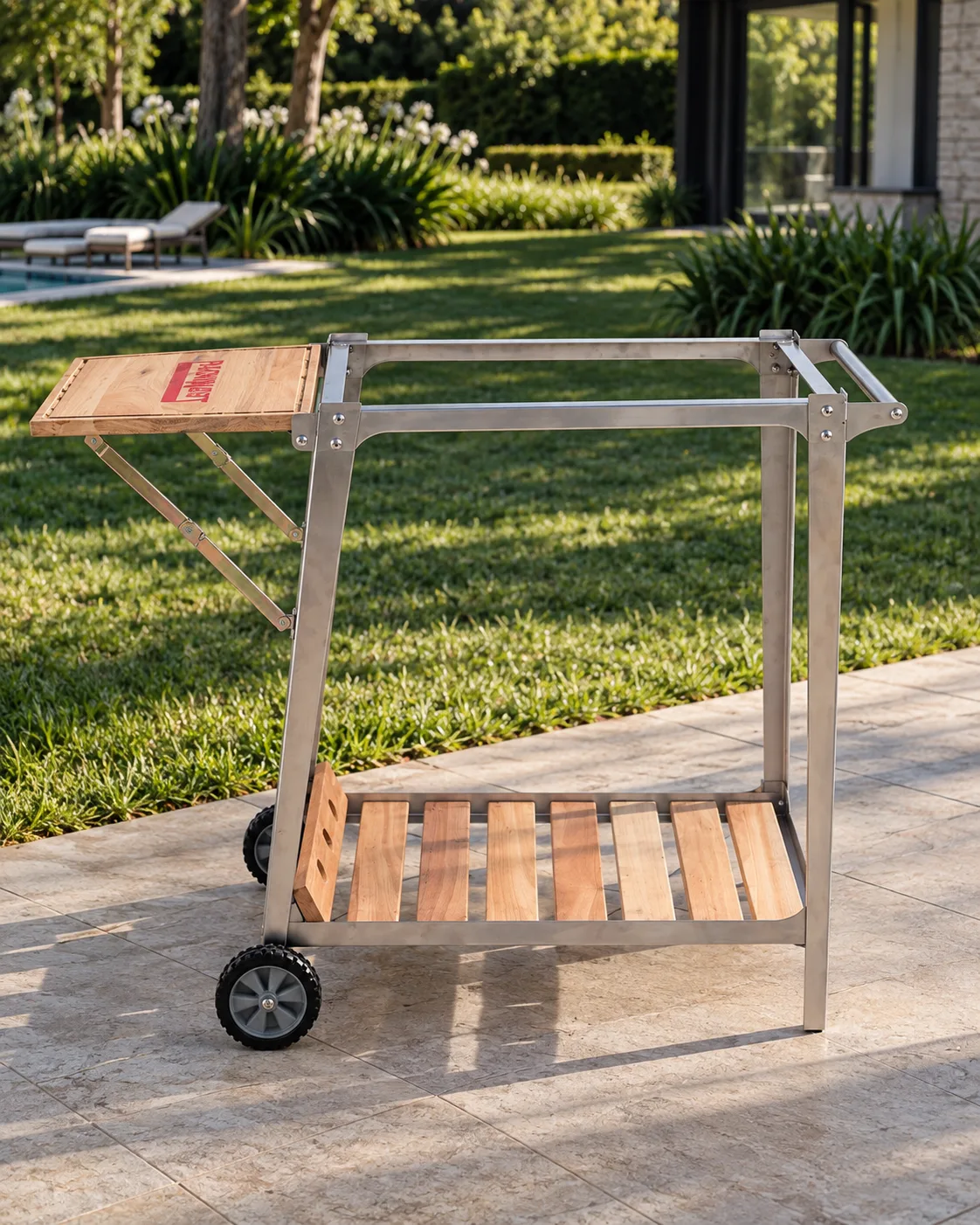 MESA SOPORTE PARRIWATT 600 – ACERO INOXIDABLE - Imagen 1