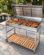 COMBO PARRIWATT 1250 INOX + MESA SOPORTE - Imagen 2