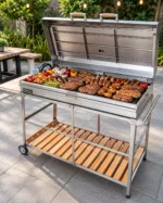 COMBO PARRIWATT 1250 INOX + MESA SOPORTE - Imagen 2