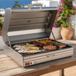 PARRILLA ELECTRICA PARRIWATT 800 Versión Acero inoxidable