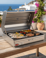 PARRILLA ELECTRICA PARRIWATT 800 Versión Acero inoxidable