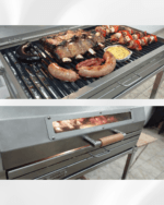 PARRILLA ELECTRICA PARRIWATT 800 Versión Acero inoxidable - Image 2