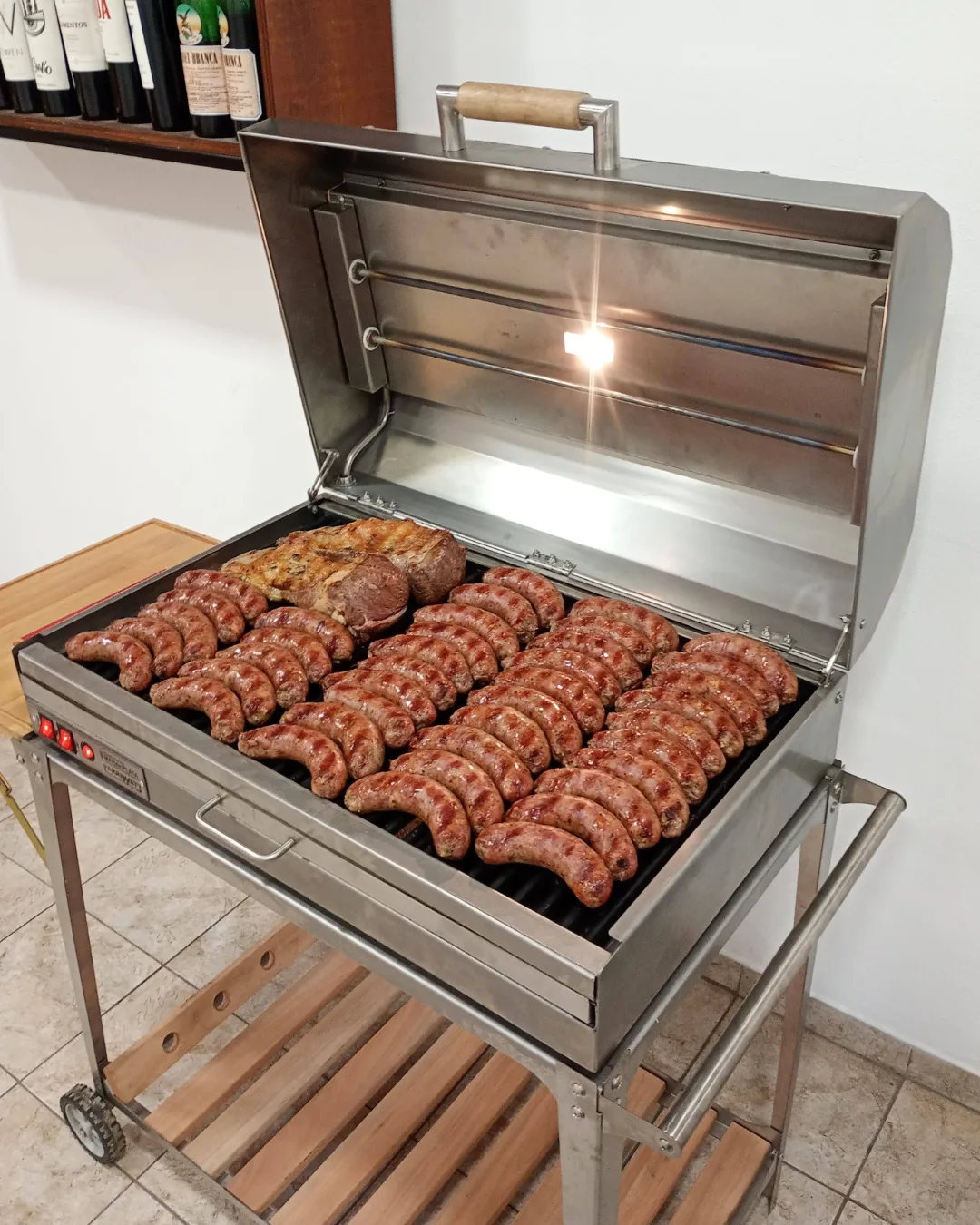 PARRILLA ELECTRICA PARRIWATT 800 Versión Acero inoxidable - Image 6