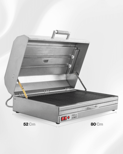 PARRILLA ELECTRICA PARRIWATT 800 Versión Acero inoxidable