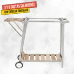 Mesa soporte Parriwatt de Acero Inoxidable para Modelo 800