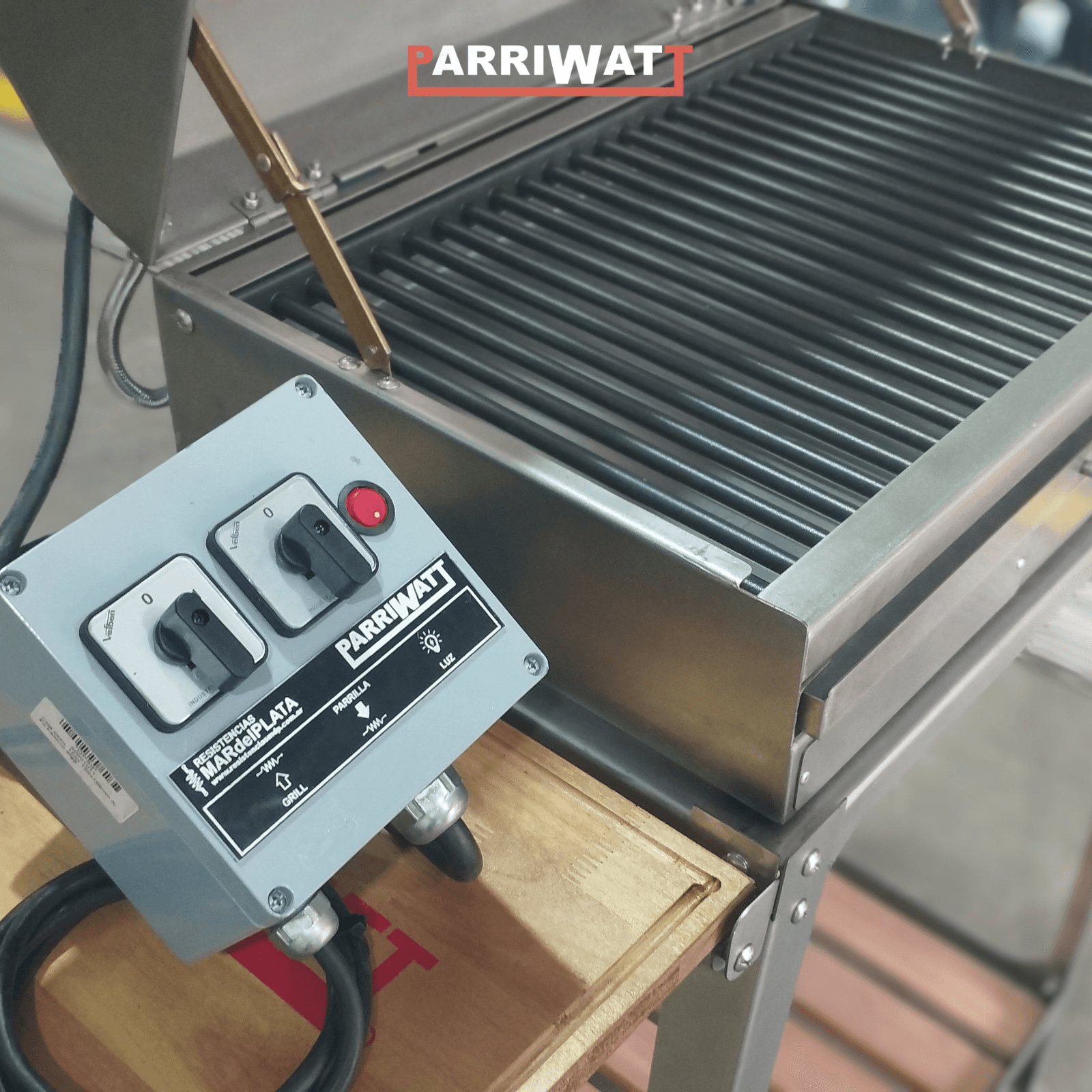 7 PARRILLA ELECTRICA PARRIWATT 600 Versión NAVAL - Image 1