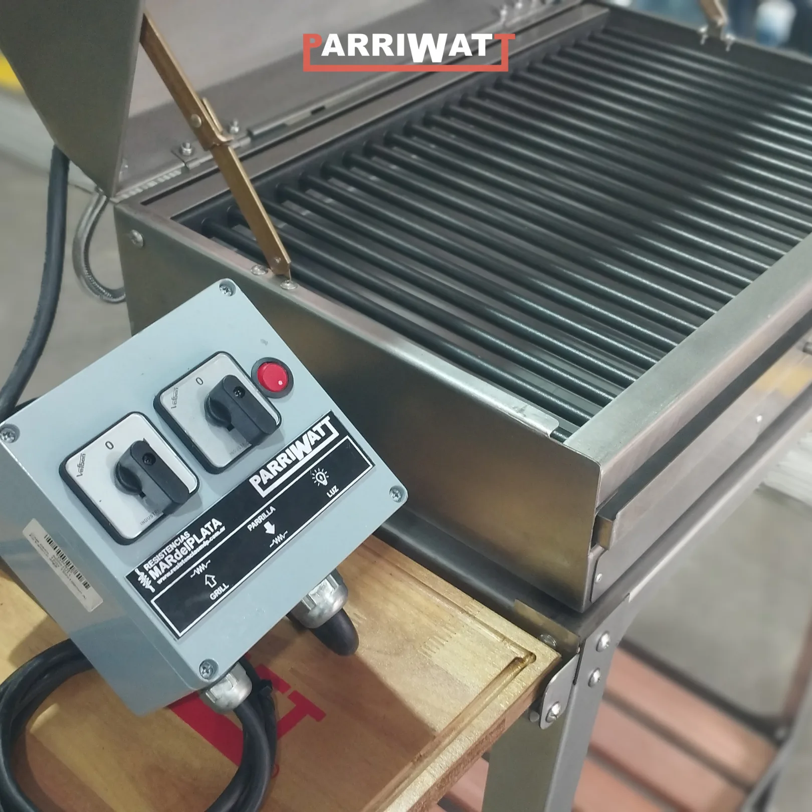PARRILLA ELECTRICA PARRIWATT 600 Versión NAVAL - Imagen 1