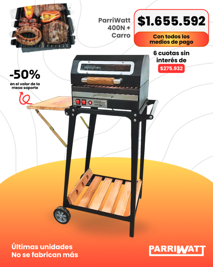 Combo Parriwatt 400N + Mesa Soporte (50% OFF en la mesa) - Image 1