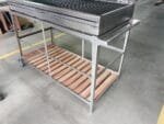 Mesa soporte Parriwatt de Acero Inoxidable para Modelo 1200
