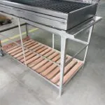 Mesa soporte Parriwatt de Acero Inoxidable para Modelo 1250