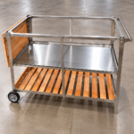 Mesa soporte Parriwatt de Acero Inoxidable para Modelo 1250