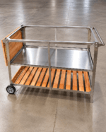 Mesa soporte Parriwatt de Acero Inoxidable para Modelo 1250