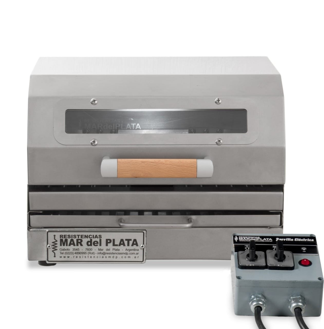 parriwatt 400 inoxidable naval 3 PARRILLA ELECTRICA PARRIWATT 400 Versión NAVAL - Image 1