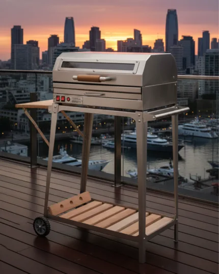 Combo Parriwatt 600 INOX + Mesa Soporte (50% OFF en la mesa)
