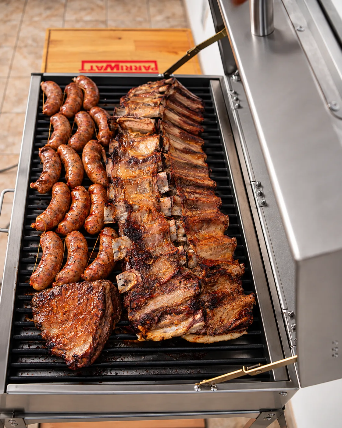 PARRILLA ELECTRICA PARRIWATT 800 Versión Acero inoxidable - Imagen 5